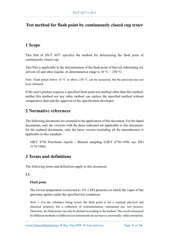 SN/T 3077.1-2012