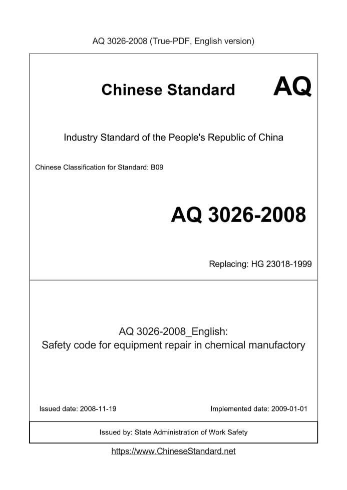 AQ 3026-2008