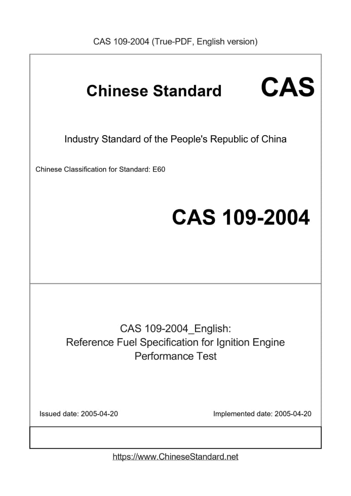 CAS109-2004