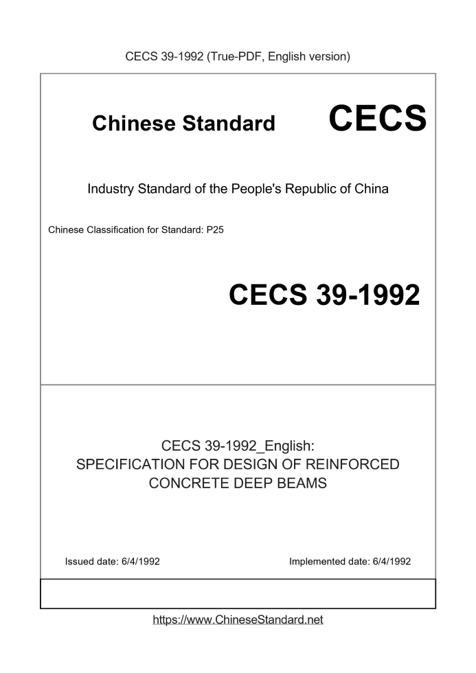CECS39-1992