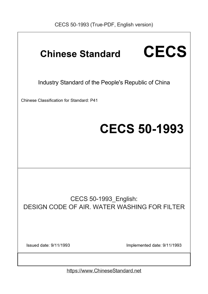 CECS50-1993