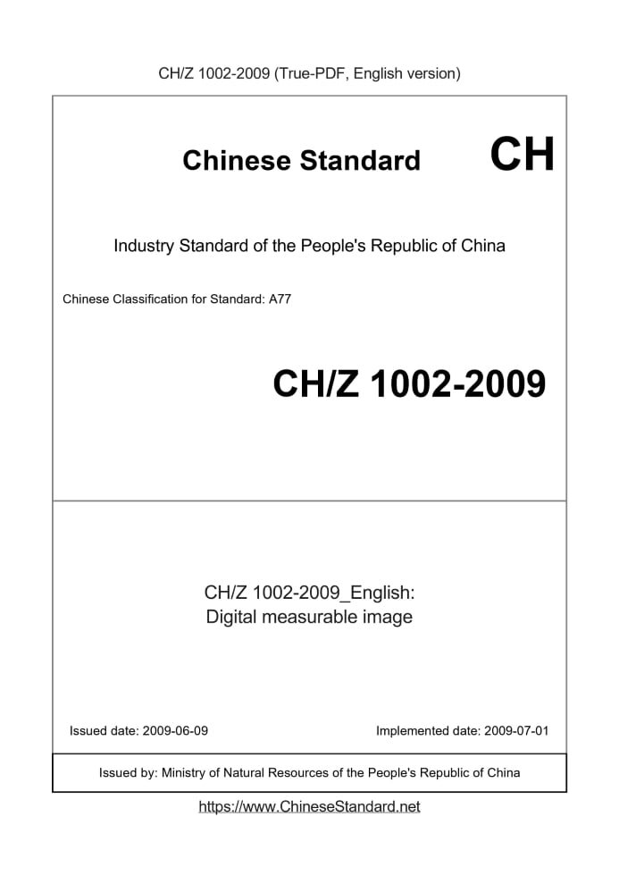 CHZ1002-2009