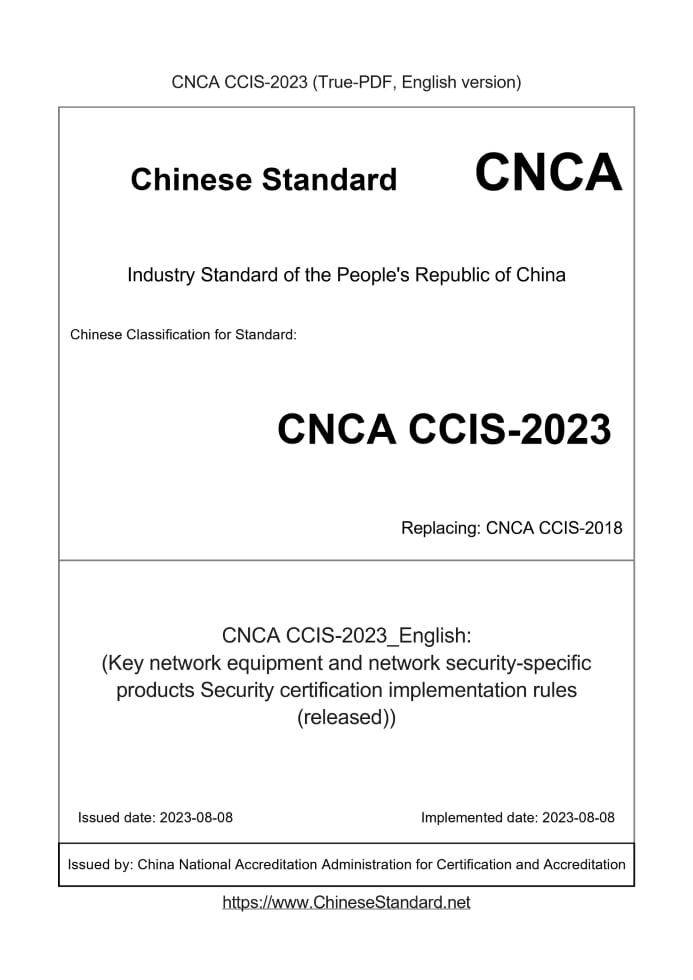 CNCA CCIS-2023