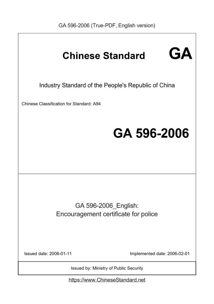 GA 596-2006