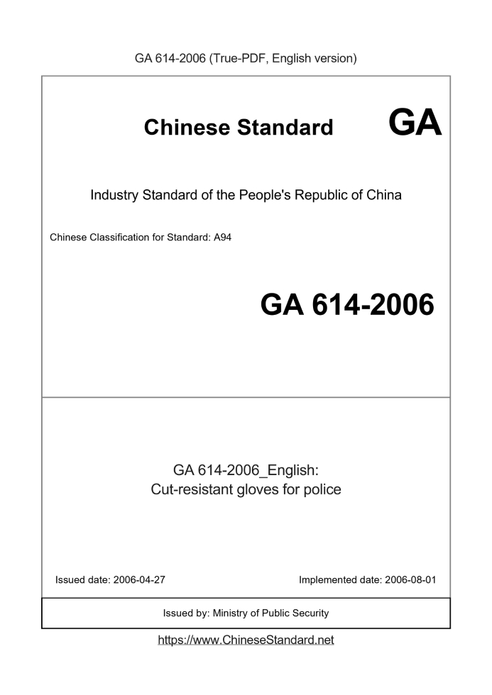 GA 614-2006