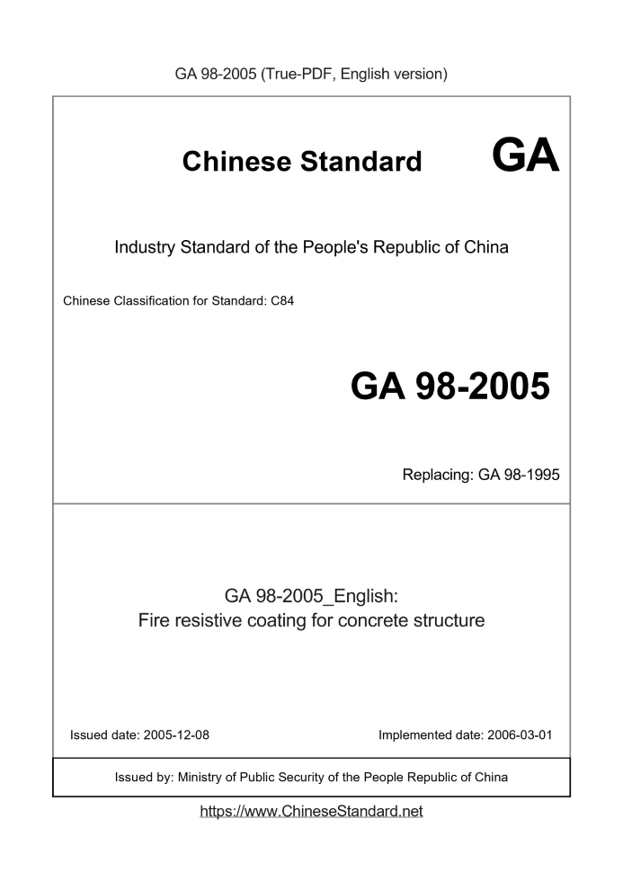 GA 98-2005