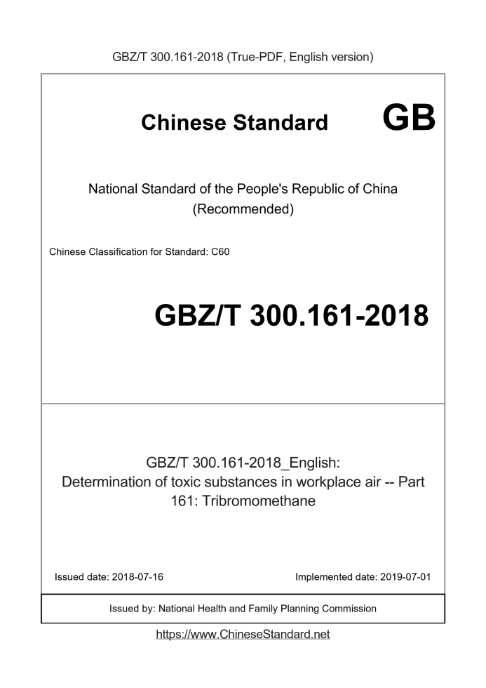 GBZT300.161-2018