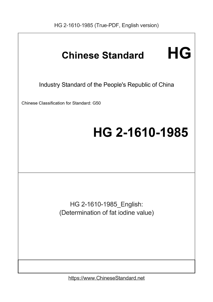 HG 2-1610-1985