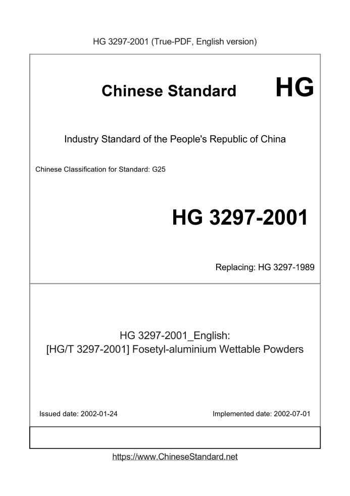 HG 3297-2001