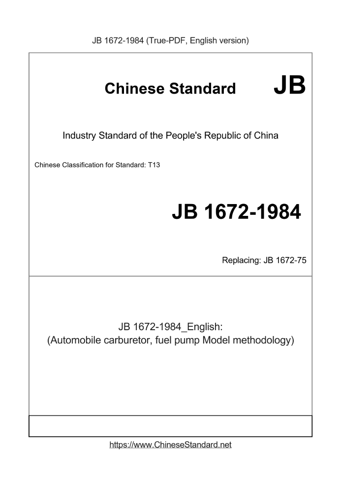 JB 1672-1984