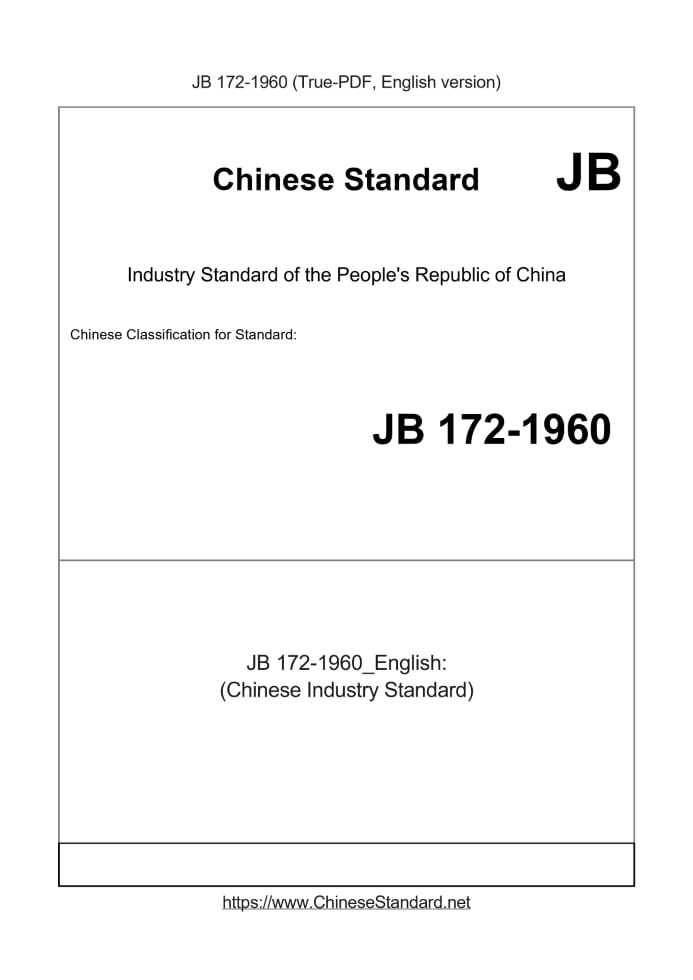 JB 172-1960