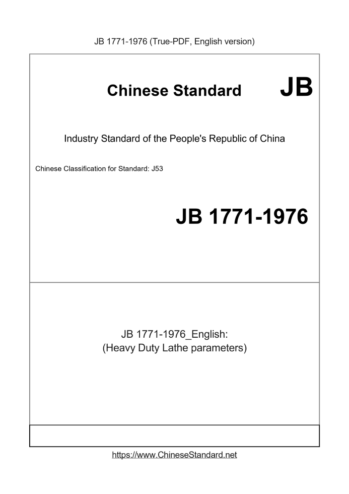 JB 1771-1976