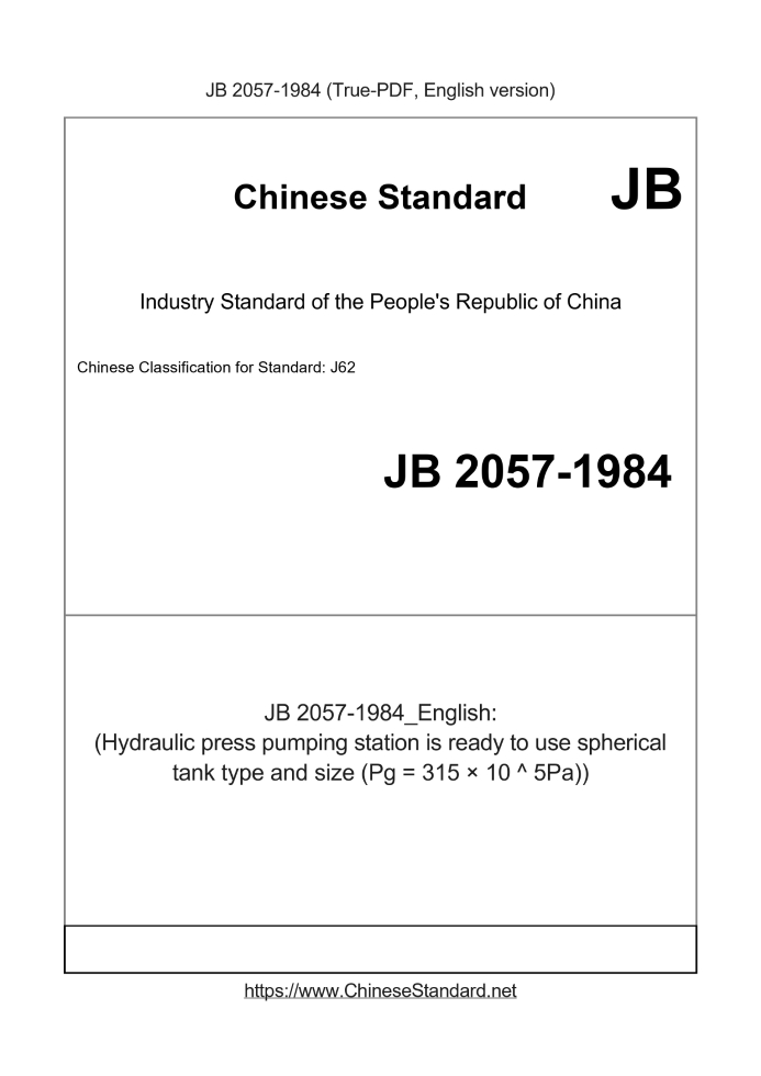 JB 2057-1984