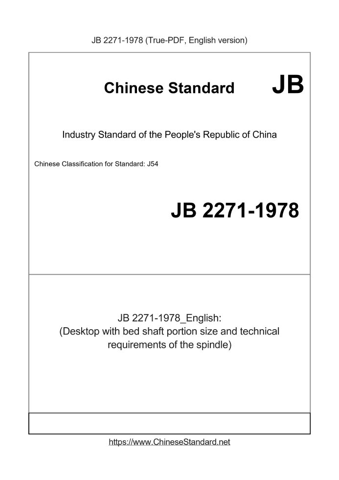 JB 2271-1978