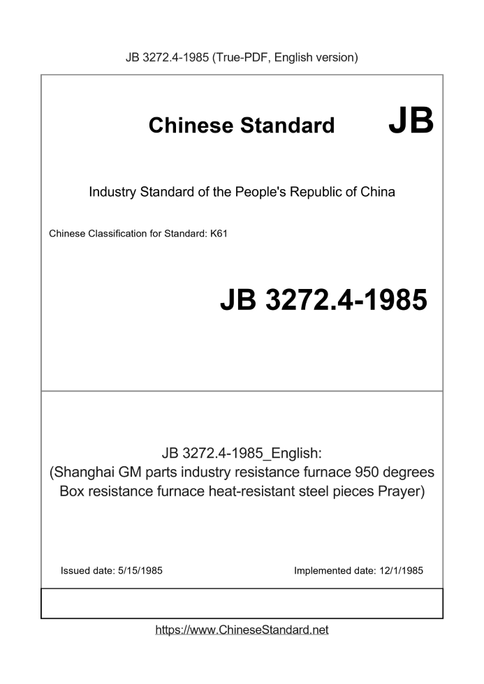 JB 3272.4-1985