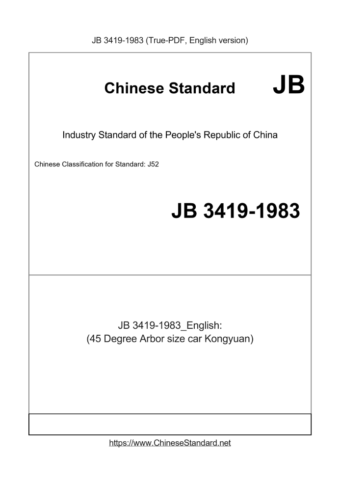 JB 3419-1983