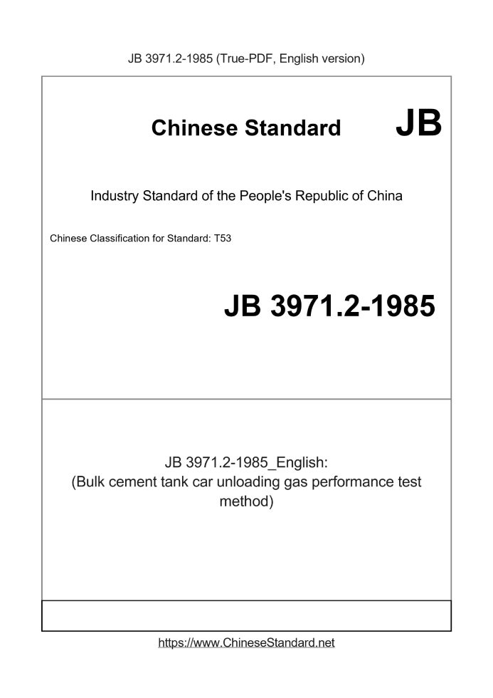 JB 3971.2-1985
