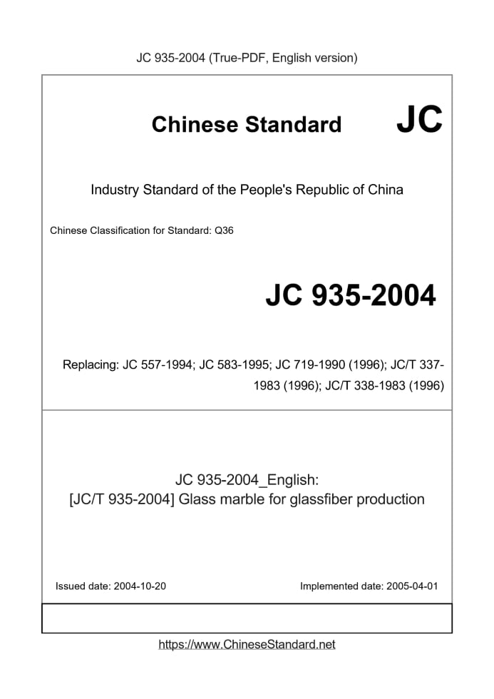 JC 935-2004