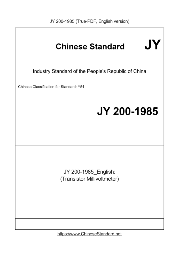 JY 200-1985