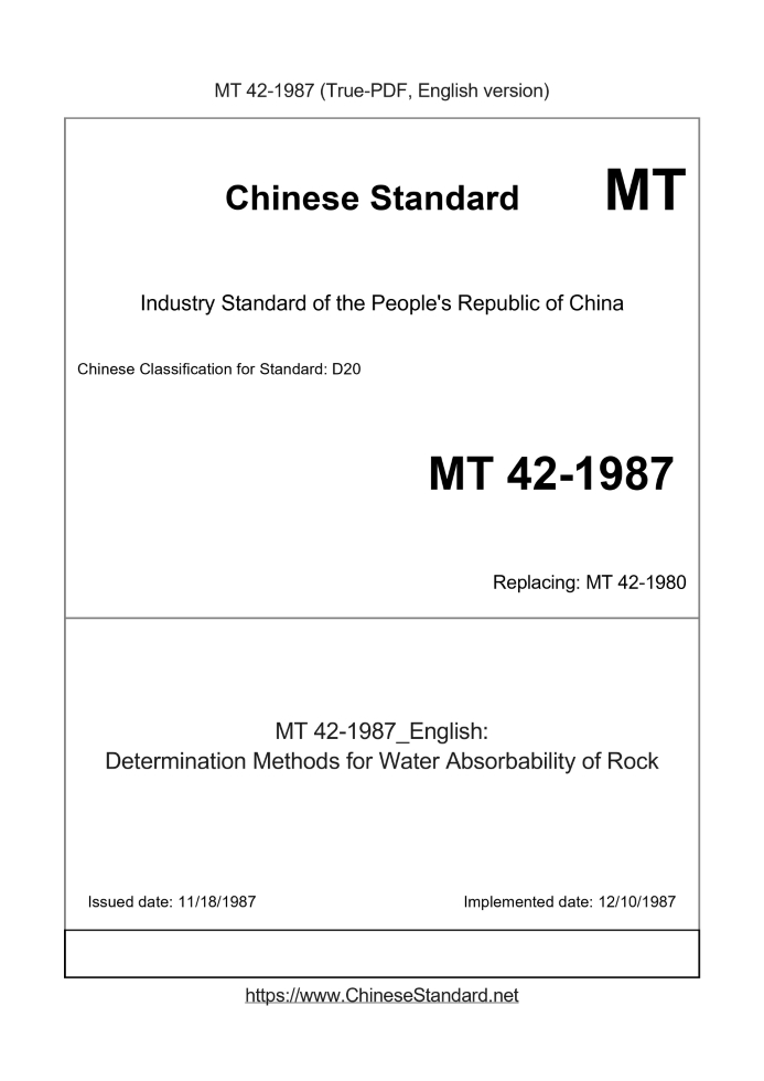 MT 42-1987