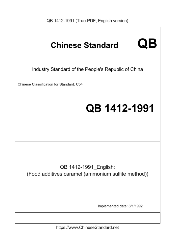 QB 1412-1991