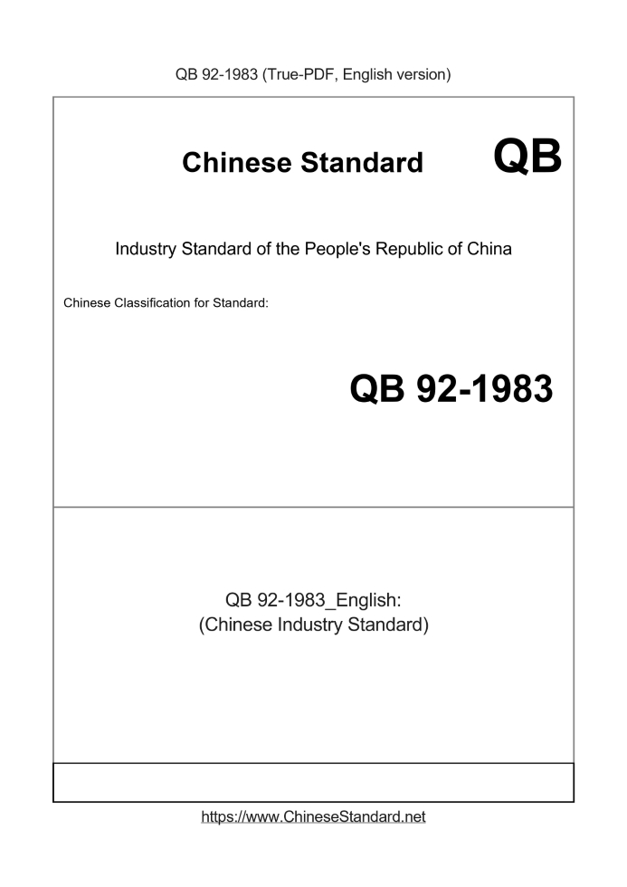 QB 92-1983