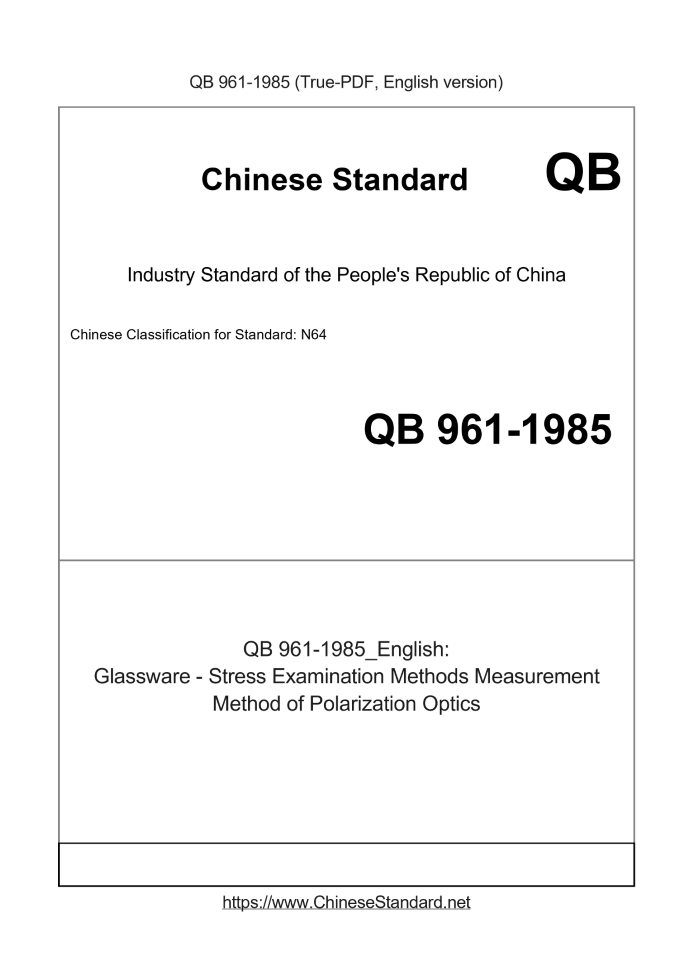 QB 961-1985