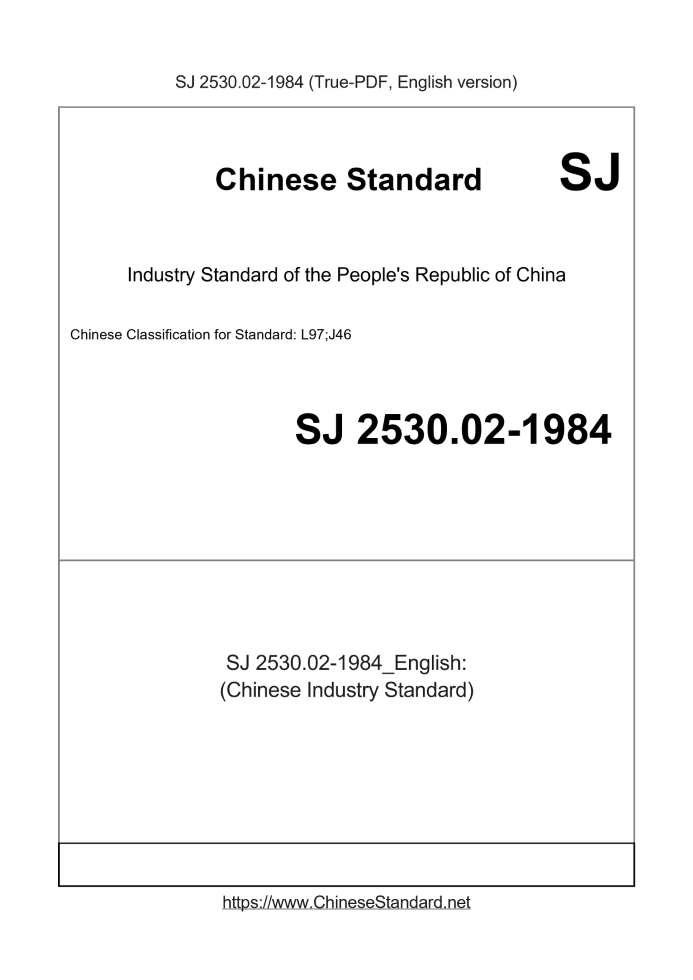 SJ 2530.02-1984