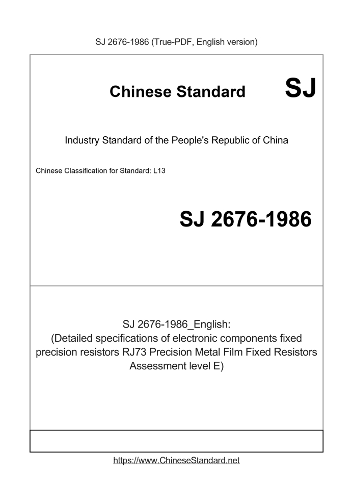 SJ 2676-1986