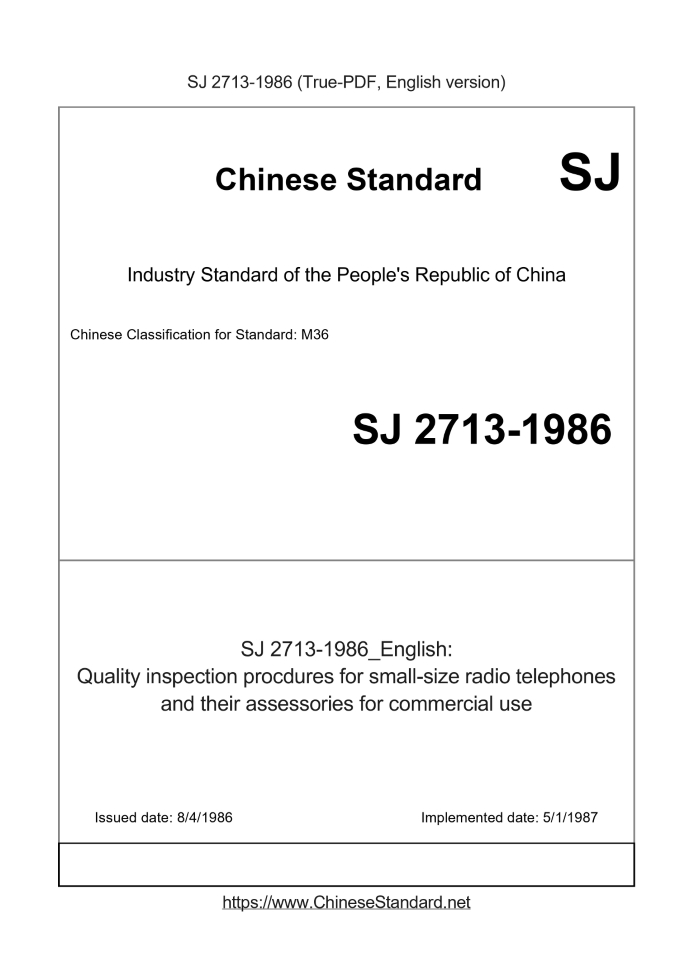 SJ 2713-1986