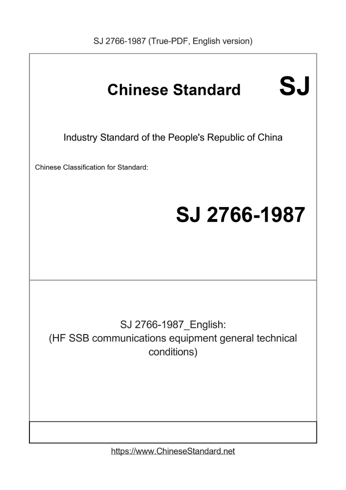 SJ 2766-1987
