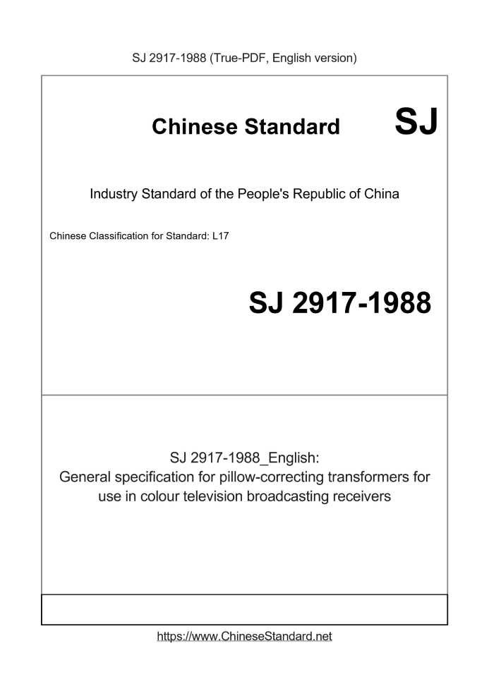 SJ 2917-1988