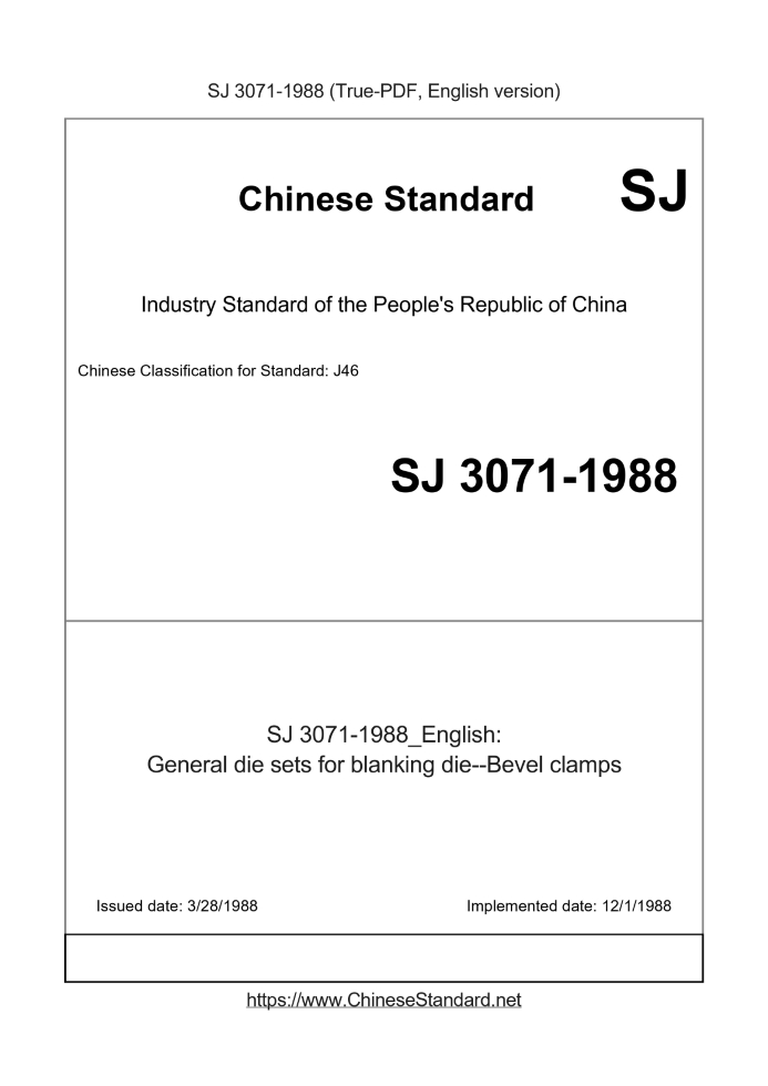 SJ 3071-1988