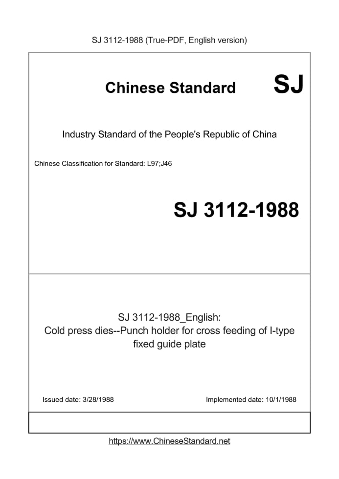 SJ 3112-1988