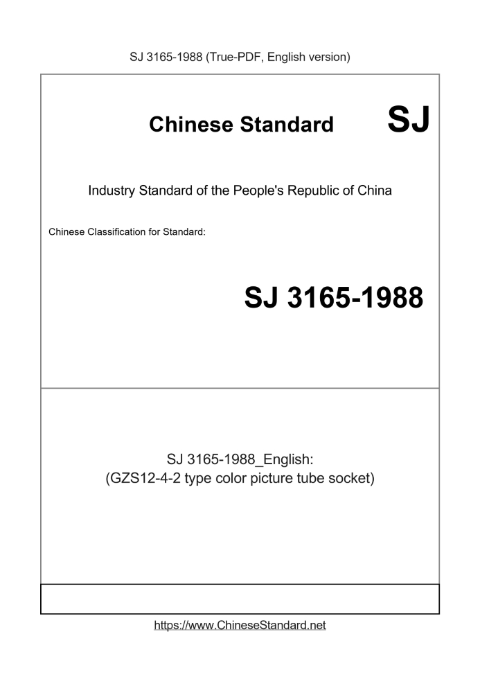 SJ 3165-1988