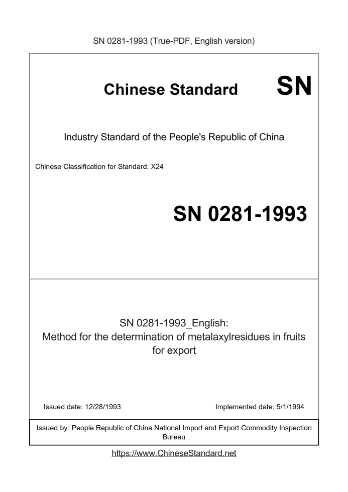 SN 0281-1993