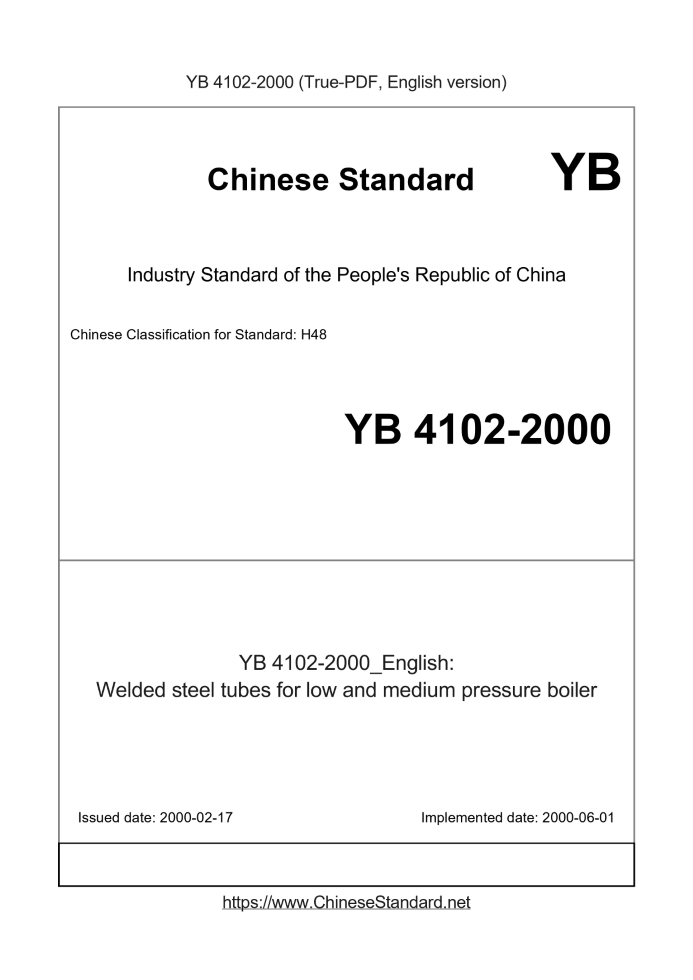 YB 4102-2000