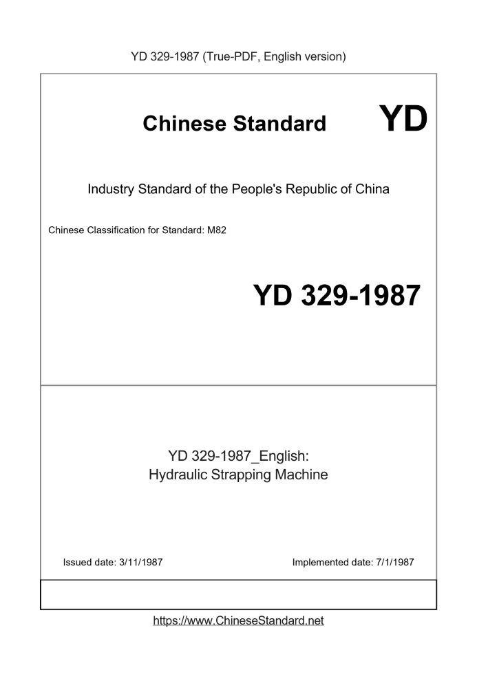 YD 329-1987